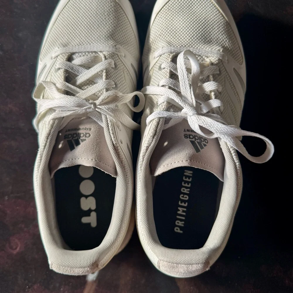 Adidas EQT Boost Golf Shoes White Primegreen Men’s Size 12 - Picture 4 of 6